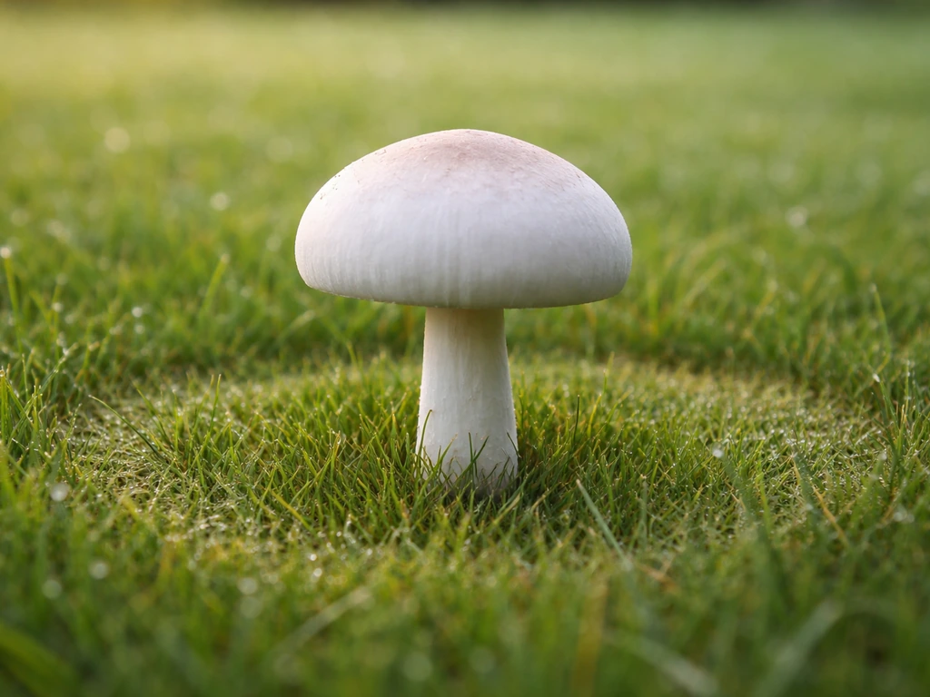 Witte paddenstoel in gras: oorzaken, is het schadelijk en wat nu