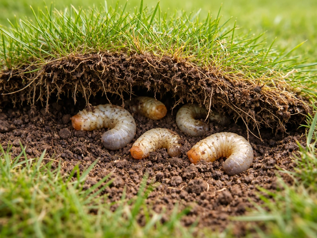 Witte wormen in het gras: herken, oorzaak en aanpak NL