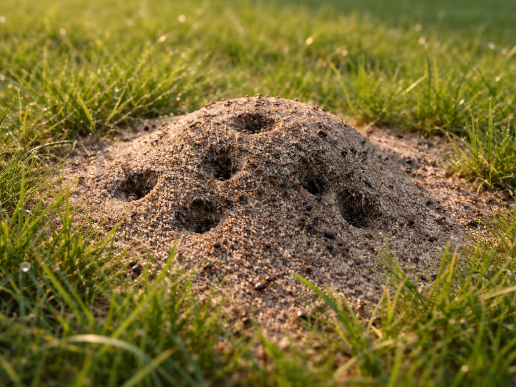 Mierenhoop in gras: snel aanpakken en terugdringen in 7 stappen