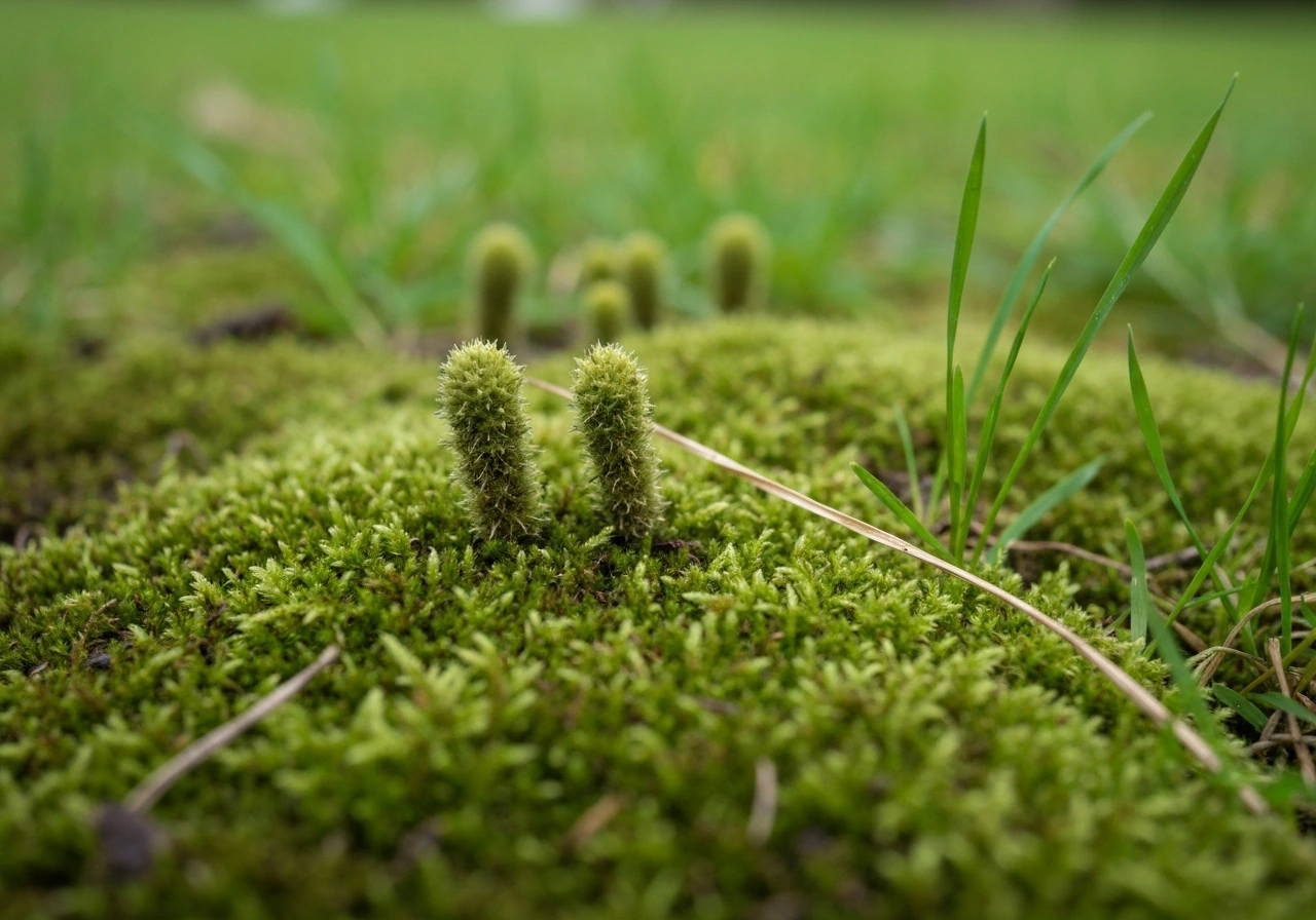 Mos in het gras: herkennen, oorzaken en aanpak in NL