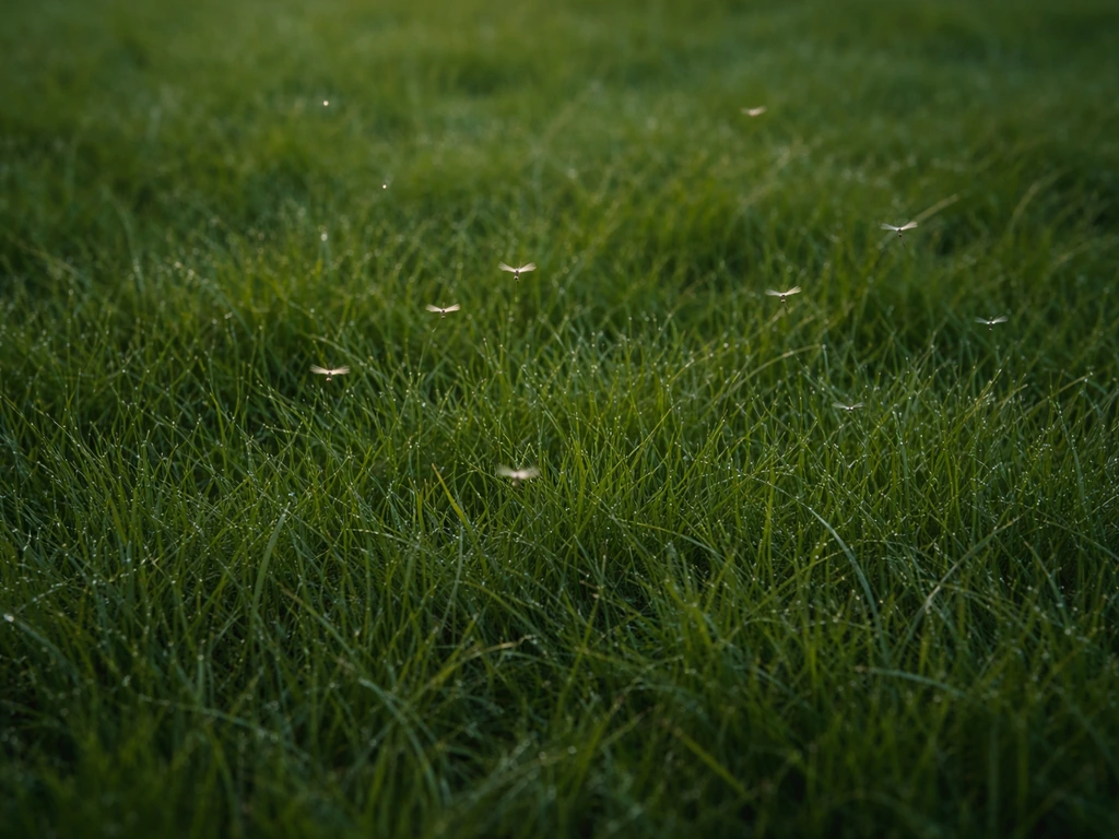 Vliegjes boven gras: oorzaken en aanpak voor je gazon