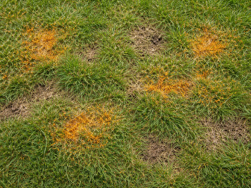 Oranje stof op gras: oorzaak en wat je vandaag doet