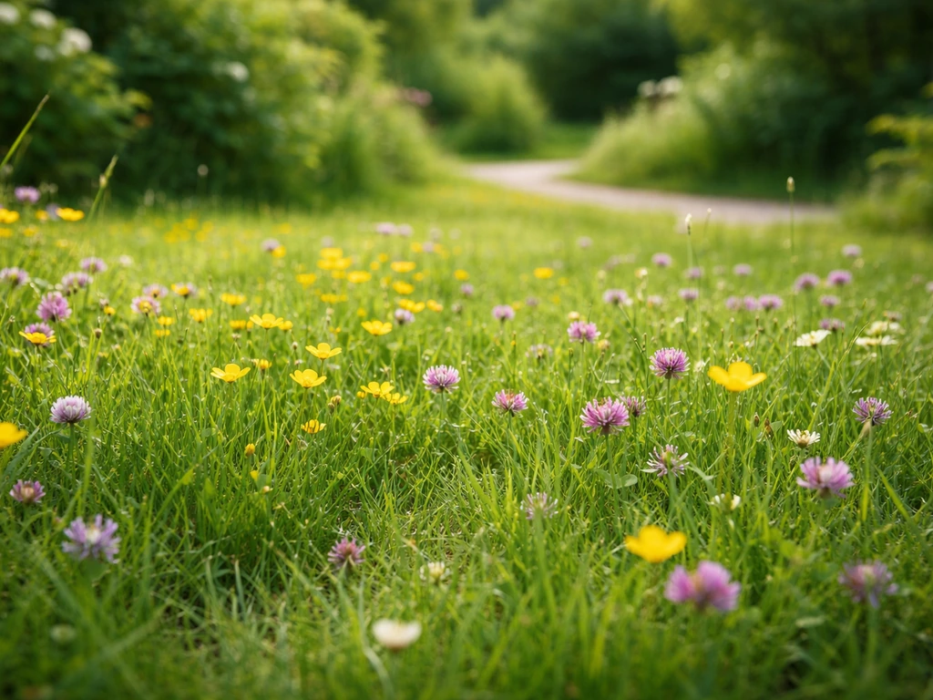 Grasveld met bloemen aanleggen en onderhoud in NL