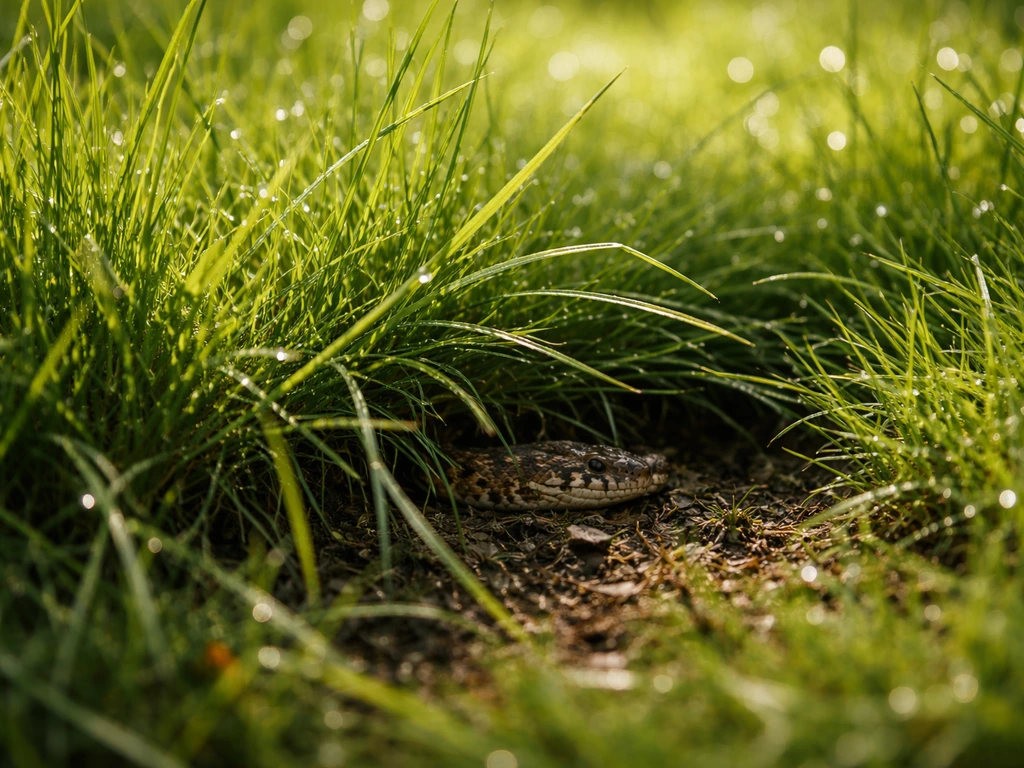 Er schuilt een addertje onder het gras betekenis in je gazon