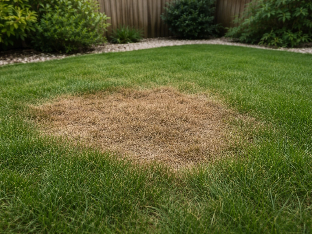 gras bruine plekken