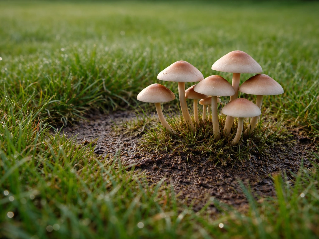 Paddenstoelen in gras: oorzaak en wat je vandaag kunt doen