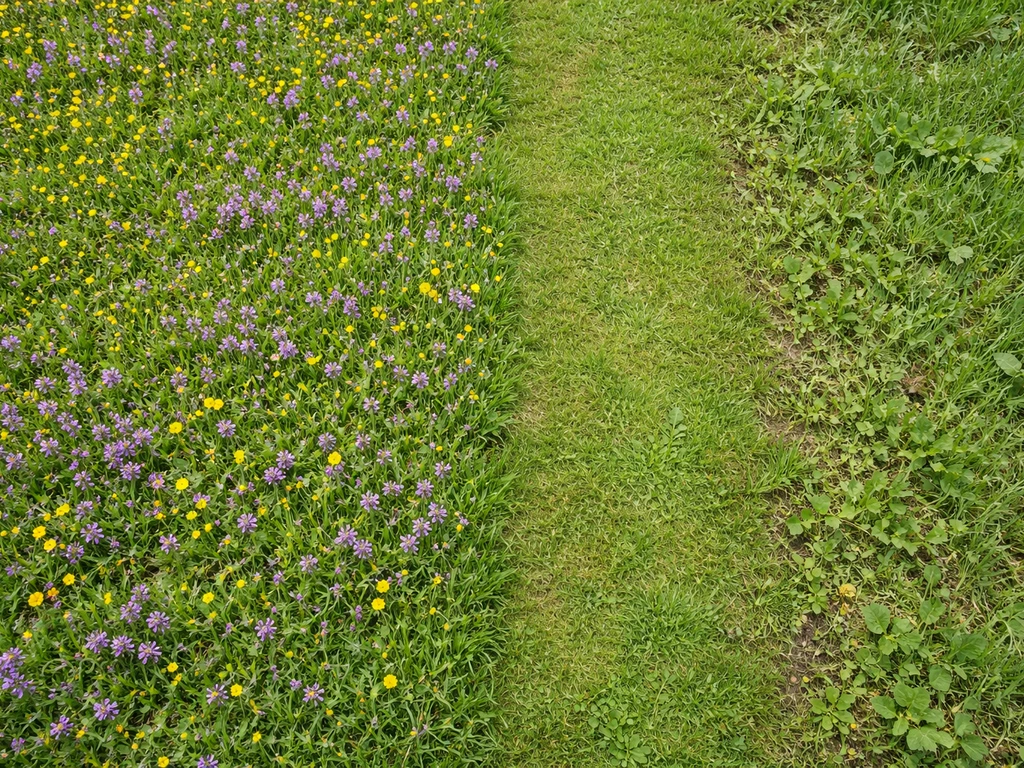 Gras met bloemen tekenen herkennen en gericht aanpakken