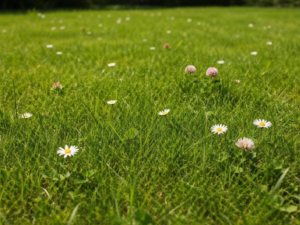 Bloemen in grasveld: oorzaak, herkennen en herstelstappen