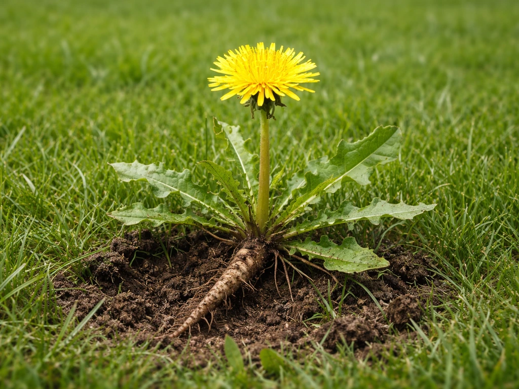 Paardenbloem in gras: oorzaak, herkennen en verwijderen